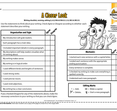 free 4th grade writing worksheets studentreasures publishing