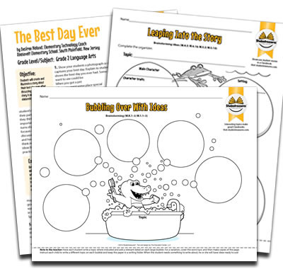 Free Elementary Writing Lesson Plans & Activities - Studentreasures