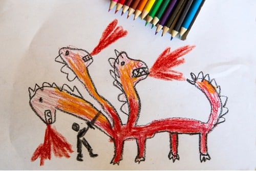 drawing-of-dragon