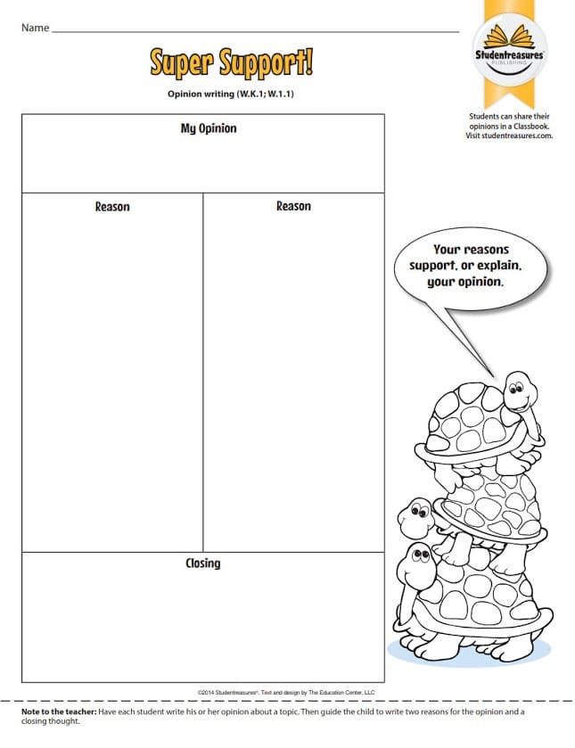 3 helpful 1st grade writing worksheets studentreasures blog