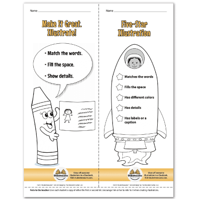 Final Checklists - Writing Worksheet for Grades K-1