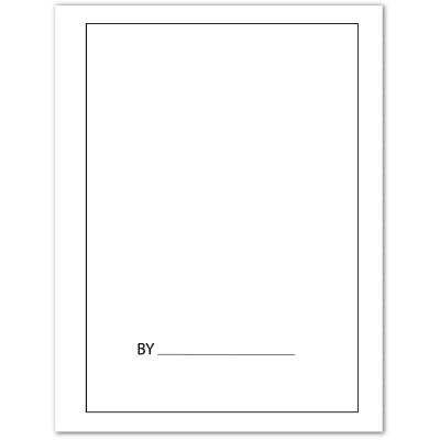 Portrait Title Page - Free Replacement Kit Materials