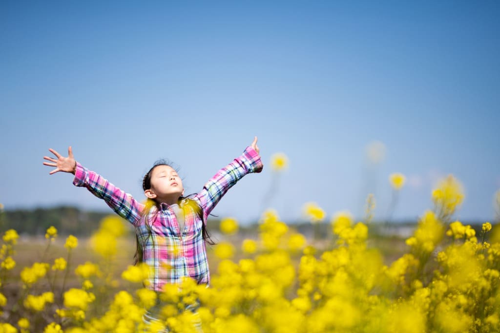 girl-in-flower-field